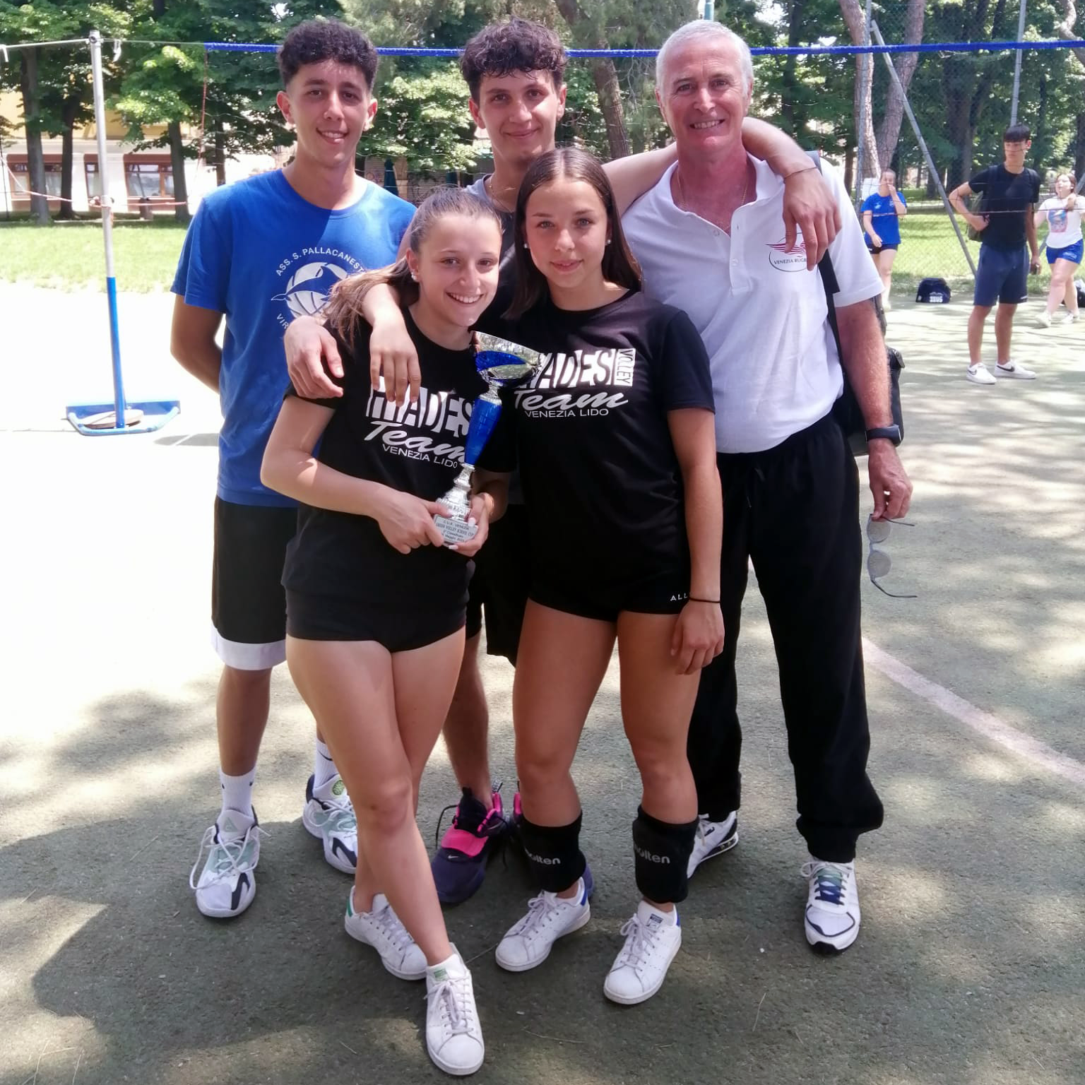 Al momento stai visualizzando Il Liceo Benedetti-Tommaseo al Torneo Green Volley di S. Elena